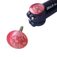 DEERU Top Cap, Skull Red