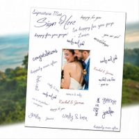 Golden State Art, 16x20 Mats Cut for 5x7 - White Color Signature Mat - Bevel Cut, Acid Free, 4-ply Thickness White Core - Great for Weddings, Baby Showers, Prints, Pictures, Photos