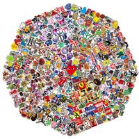 100pcs Random Sticker (60-1200 pcs/Pack), Fast Shipped by Amazon. Variety Vinyl Car Motorcycle Bicycle Luggage Decal Graffiti Patches Skateboard Stickers for Laptop Stickers for Adult