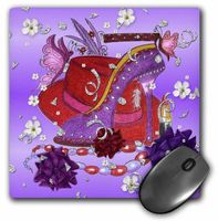 3dRose LLC 8 x 8 x 0.25 Inches My Night Out Mouse Pad (mp_6708_1)