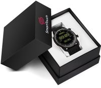 Smart Touch ST66 4G LTE Smart Watch for Men Android 6.0 & iOS, GPS Bluetooth Fitness Tracker | Real-Time Notifications | Smartwatch w/ Changeable Bands | IP67 Waterproof, Pedometer, Heart Rate & Sleep