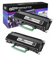 Speedy Inks Remanufactured Toner Cartridge Replacement for Lexmark E260A11A (Black, 2-Pack)
