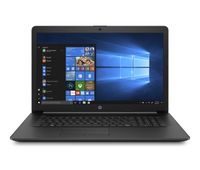 HP 17-Inch HD+ Touchscreen Laptop, 7th Gen Intel Core i3-7020U, 8 GB RAM, 1 TB Hard Drive and 128 GB Solid-State Drive, Windows 10 Home with DVD Drive (17-by0070nr, Jet Black)