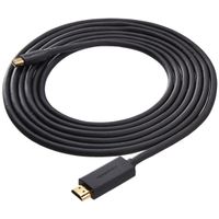 AmazonBasics Mini DisplayPort to HDMI Display Adapter Cable - 10 Feet (Renewed)