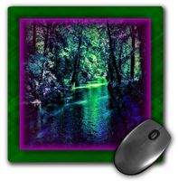 3dRose LLC 8 X 8 X 0.25 Inches Supreme Stream Mouse Pad (mp_24199_1)