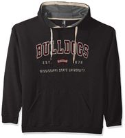Ouray Sportswear NCAA Mississippi State Bulldogs Men's Peerless DLX, Dark Grey/Premium Heather, X-Large