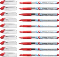 Schneider Slider Fine Ballpoint Pen, Red, Box of 10 (151002)