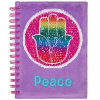 3C4G Hamsa Yin Yang Magic Sequin Journal (36042)