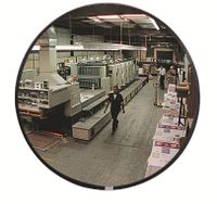 See All N18 Circular Glass Indoor Convex Security Mirror, 18" Diameter (Pack of 1)