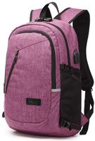 Casual Laptop Backpack, Anti Theft Waterproof With USB Charging Port, Slim Lightweight Travel backpack Fits 15.6 inch