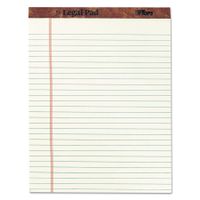 TOPS 7534 "The Legal Pad" Ruled Perforated Pads, 8 1/2 x 11 3/4, Green Tint, 50 Sheets (Case of 12 Pads)