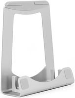 VIVO Aluminum Vertical and Horizontal Platform Stand Space Saver | Silver Desk Riser for MacBook Air 11 inch and 13 inch, MacBook Pro 13 inch and 15 inch, MacBook 12 inch (STAND-V000V)