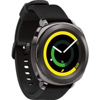 Samsung Gear Sport Smartwatch, Black (SM-R600NZKAXAR) (Renewed)