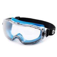 SolidWork Safety Goggles with universal fit, Safety Glasses with Clear, Fog-Free, Anti Scratch and UV Protection Coated Lenses, Spectacles for Eye Protection