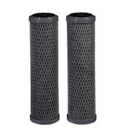 Filtrete Standard Capacity Whole House Carbon Wrap Water Filters, Reduces Chlorine Taste & Odor and Sediment, Universal Filter, Sump Style Drop-In Filter, 2-Filters (3WH-STDCW-F02), Grey