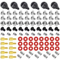 Powlankou PC Computer Screws Standoffs Kit for Hard Drive Computer Case Motherboard Fan Power Graphics