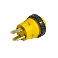 ALEKO L50-30 RV Electrical Locking Adapter 50A Male To 30A Female Locking Plug Connector