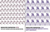Quiplip Funny Birthday Cards Unsolicited Inspirations, 6-Pack (UI06206PCK)