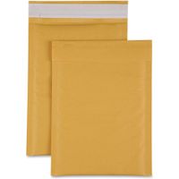 Sparco Size 1 Bubble Cushioned Mailers, 100/CT (SPR74981)