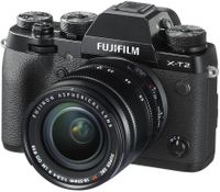 Fujifilm X-T2 Mirrorless Digital Camera with 18-55mm F2.8-4.0 R LM OIS Lens