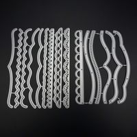 15 Pcs Metal Embossing Lace Cutting Dies Stencils Scrapbooking Dies Cuts for DIY Crafts, New Year, Wedding, Valentine's, Present Greeting Cards Albums by SKYCOOOOL