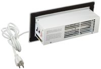 Tjernlund CBW Automatic Register Booster Fan, Steel, White