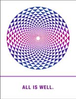 Quiplip Beautiful Sacred Geometry Cards Well, 6-Pack (EM066PCK)
