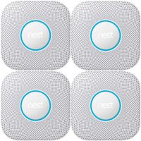 Nest Protect 2nd Generation Smoke/Carbon Monoxide Alarm-Battery(S3000BWES) 4-Pack