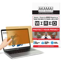 Akamai Office Products High Clarity Gold MacBook Compatible Privacy Screen Filter Anti-Glare for Latest 13 inch MacBook Pro & 2018 MacBook Air