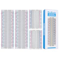 4PCS Breadboards Kit Include 2PCS 830 Point 2PCS 400 Point Solderless Breadboards for Arduino Proto Shield Distribution Connecting Blocks