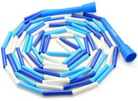 Beaded Jump Rope - Segmented Skipping Rope for Kids - Durable Outdoor Beads