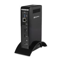 Certified Cable Matters Dual Display USB-C Dock Supporting Wireless Dock (WiGig Dock) for Windows Computers