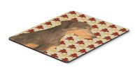 Caroline's Treasures SS4377MP Doberman Fall Leaves Portrait Mouse Pad, Hot Pad or Trivet, Large, Multicolor