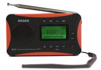 Degen DE27 3-in-1 Digital Portable AM/FM Shortwave Radio + MP3 Player + Desktop/Laptop Computer USB Speaker with Alarm Clock and Sleep Timer (English Version)