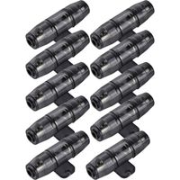 Install Bay MANLFH-10 - 4 or 8 Gauge Mini ANL Nickel Plated Fuse Holder (10 Pack)