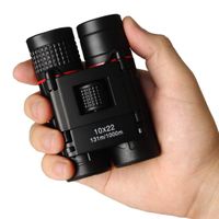 LSISNSES 10X22 Powerful Binoculars for Adults Durable Full-Sized Clear Binoculars for Bird Watching Travel Sightseeing Hunting Wildlife Watching Outdoor Sports Games and Concerts