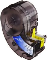 Brady XSL-133-427 Labxpert 1.75" Width x 1" Height, B-427 Self-Laminating Vinyl, Matte Finish Black on White/Translucent Label (175 per Cartridge)