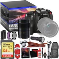 Leica S (Typ 006) Medium Format DSLR Camera (Body Only) - Master Landscape Photographer Kit - Memory Card - Accessories with Leica Summarit-S 35mm f/2.5 ASPH Lens