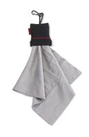 Carson Stuff-It XL Microfiber Cleaning Cloth for Eyeglasses, Black