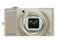 Nikon Coolpix S8000 14 MP Digital Camera with 10x Optical Vibration Reduction (VR) Zoom and 3.0-Inch LCD (Silver)