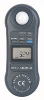 REED Instruments LM-81LX Compact Light Meter, 20,000 Lux / 2,000 Foot Candles (Fc)