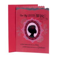 Hallmark Mahogany Valentine's Day Card for Wife (Cameo)