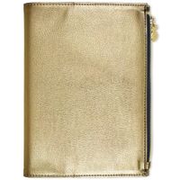 Simplified 2019-2020 Academic Year Weekly & Monthly Planner, Small, 5-1/2" x 8-1/2", Zipper Pouch, Gold (EL200-200A)
