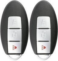 KeylessOption Keyless Entry Remote Car Smart Key Fob for Nissan Pathfinder Versa Rogue CWTWB1U729 (Pack of 2)