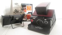 Black SX-70 Polaroid ALPHA Model 2 instant camera ( ALPHA 2 )