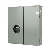 Siemens MM0404L1400RLM 400-Amp Levery Bypass Meter Main Combination with and Ringless Cover
