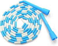 Beaded Jump Rope - Segmented Skipping Rope for Kids - Durable Outdoor Beads