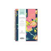 Day Designer for Blue Sky 2019-2020 Academic Year Weekly & Monthly Planner, Flexible Cover, Twin-Wire Binding, 5" x 8", Peyton Navy