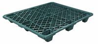 Aviditi CPP110 Economy Plastic Pallet, 48" x 40" x 5 1/10", Black