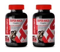 Male Enhancing for Sex - Super MACA Complex 2070 Mg - Extra Strength - Horny Goat Weed for Men - 2 Bottles 120 Capsules